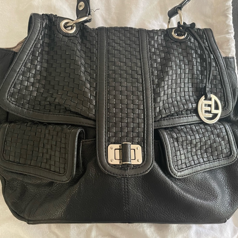 Elliot Luca handbag. Leather.